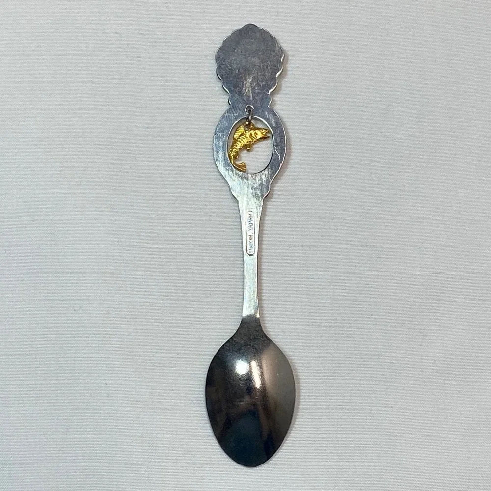 Utah Mountain Souvenir Spoon 4 5/8